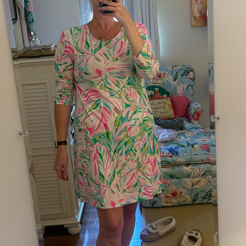 Lilly Pulitzer Tropical Print Dress